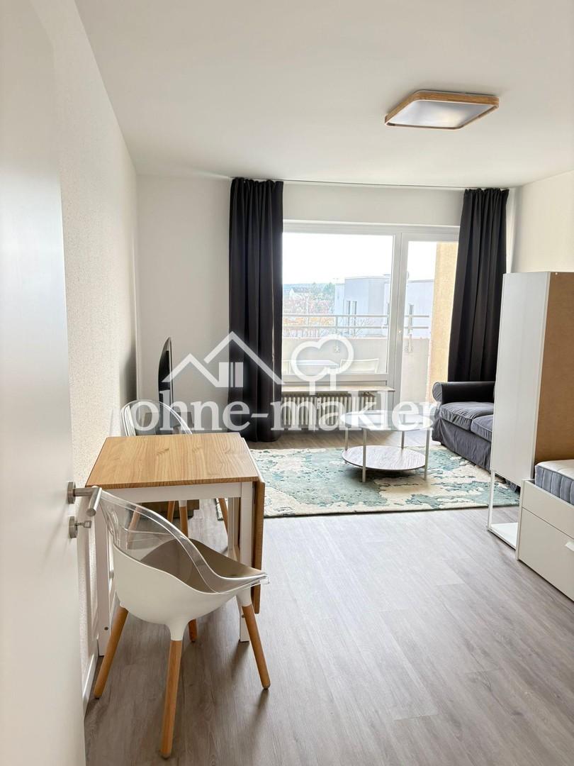 Saniert und Voll Möblierte 1-Zimmer Wohnung im 5. OG in Mainz-Gonsenheim - Photo 2