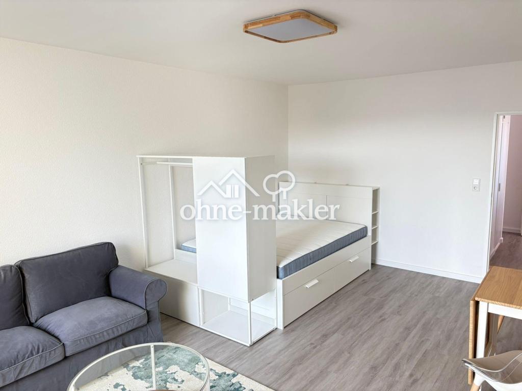 Saniert und Voll Möblierte 1-Zimmer Wohnung im 5. OG in Mainz-Gonsenheim - Photo 4