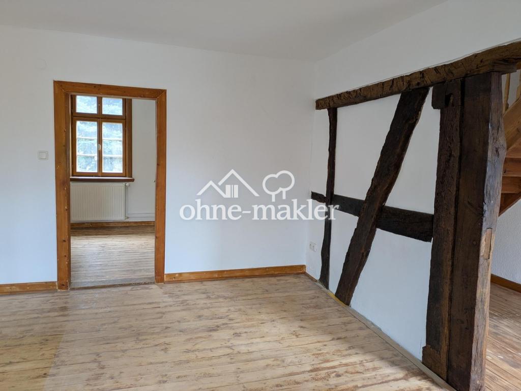 170 m2 Fachwerk Haus mit Garten und Balkon in Stadtteil von Brachttal - Foto 3
