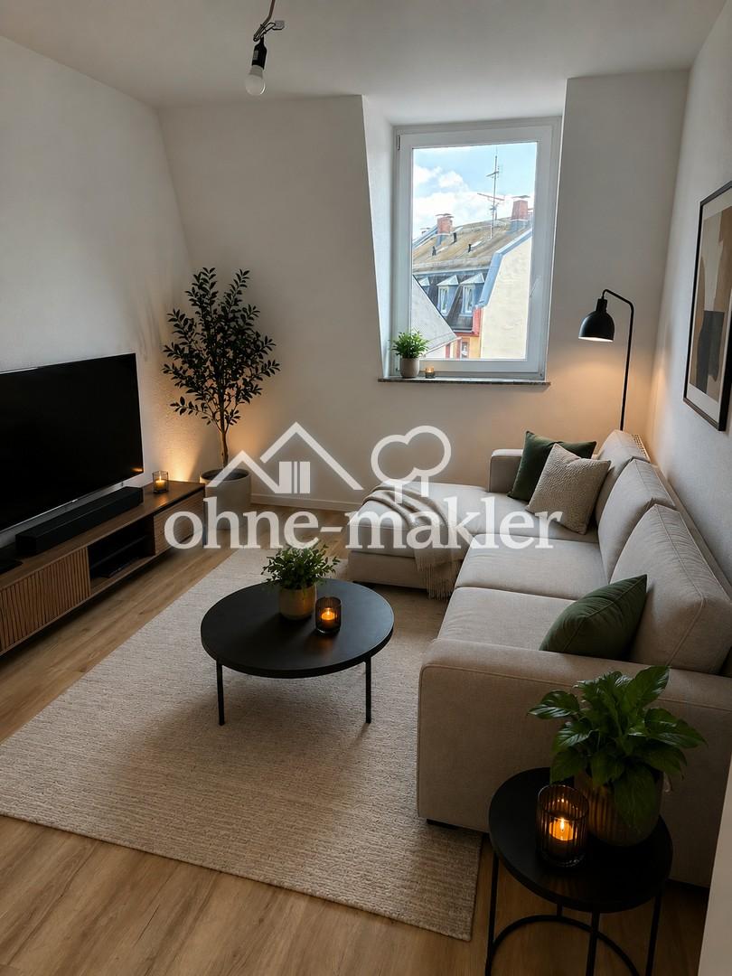Attraktive und komplett renovierte 2-Zimmerwohnung in top Lage nähe Berger Str. - Foto 1