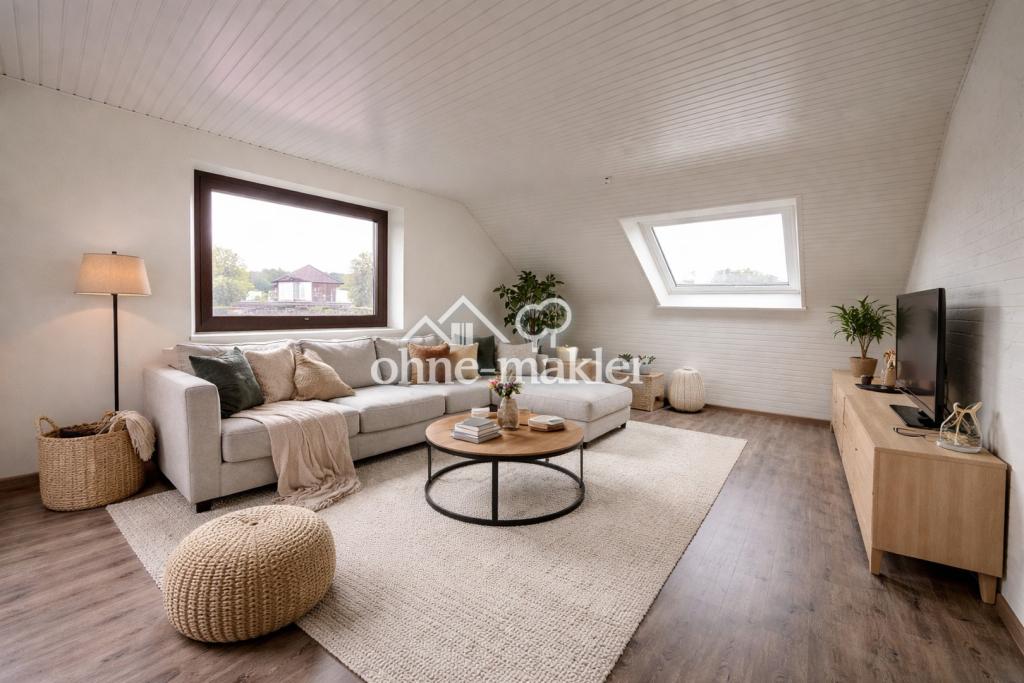 Voll möblierte 2-Zimmer-Wohnung – ideal für Berufstätige/Firmen, Nähe Airbus Finkenwerder - Photo 1