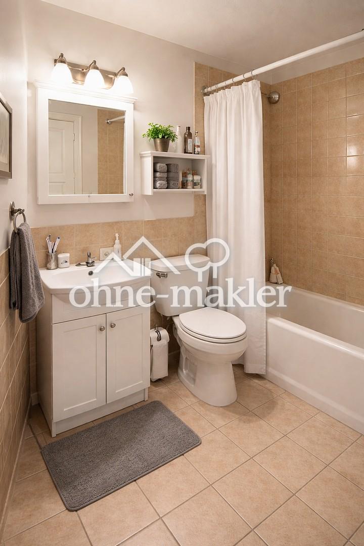 Voll möblierte 2-Zimmer-Wohnung – ideal für Berufstätige/Firmen, Nähe Airbus Finkenwerder - Photo 4