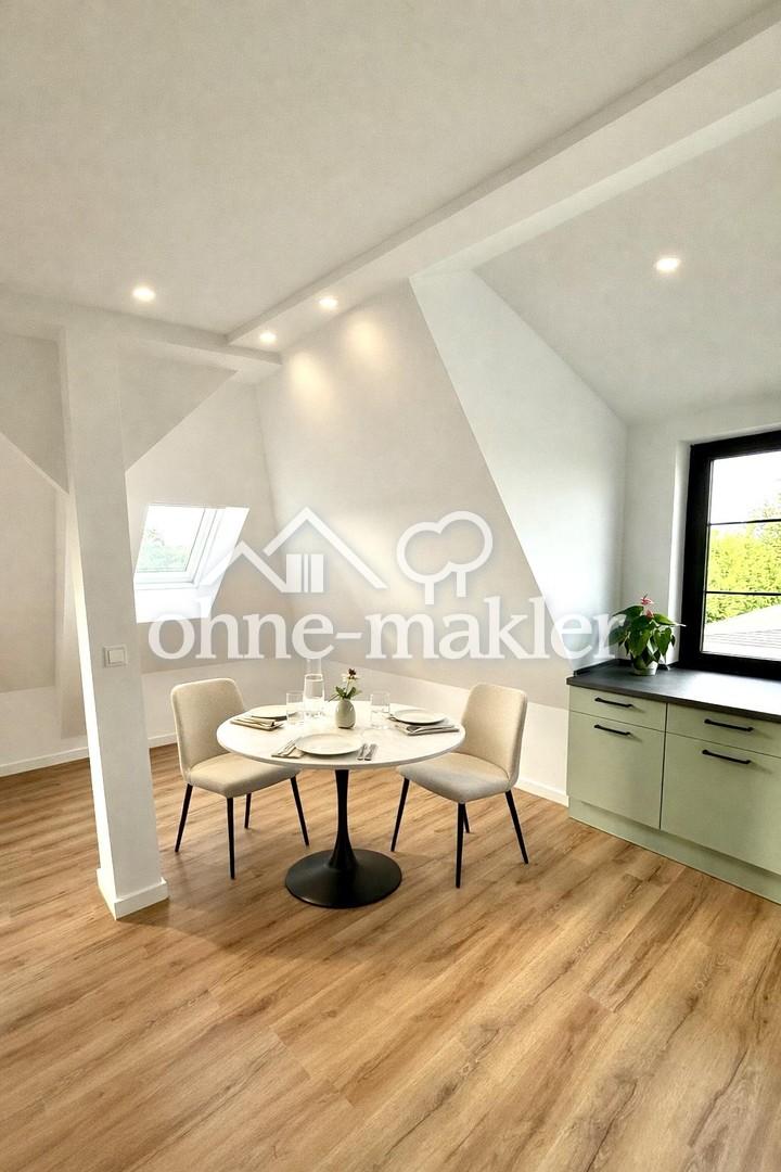 Erstbezug: Modernes Dachgeschoss-Appartement mit Küche, Klimaanlage und Fußbodenheizung - Foto 2
