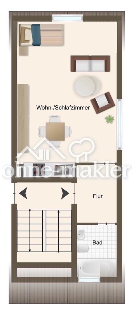 Klein, aber FEIN 1-Zimmer-Appartement in Innenstadt Nähe - Photo 5