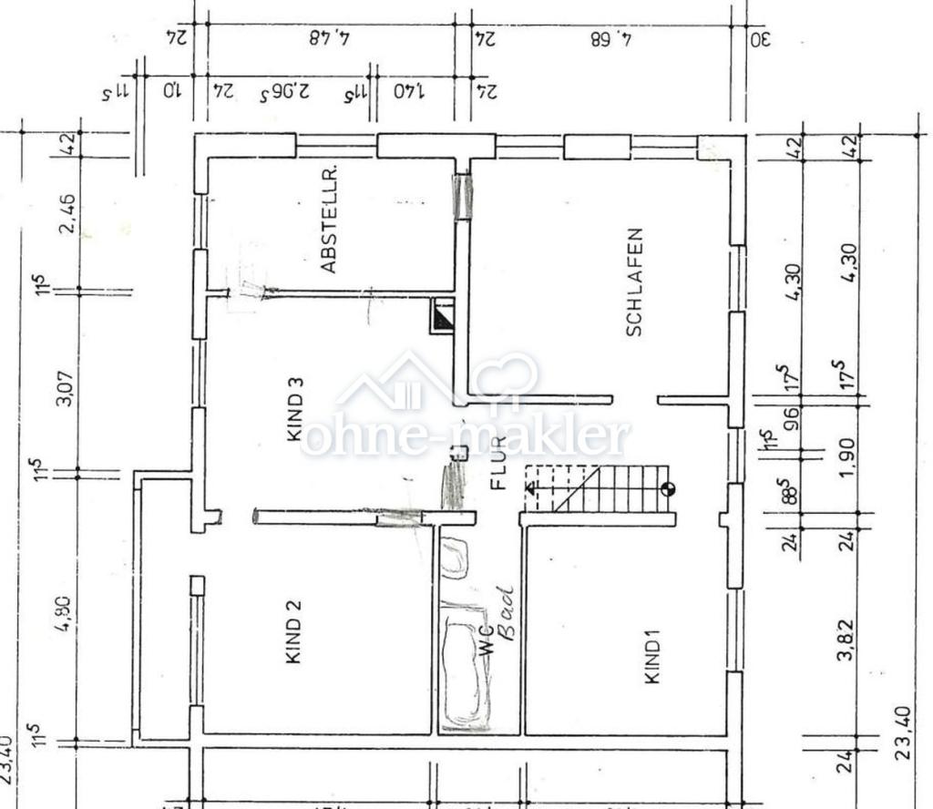 Frei 4-Zimmer-Wohnung Balkon Stellplatz für WEG Handwerker Firmen oder? - Photo 5