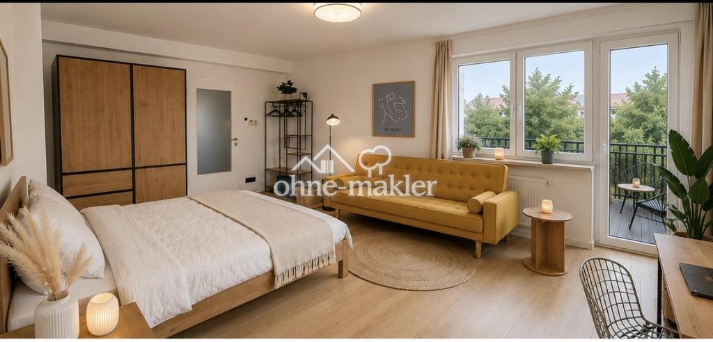 Zwei schöne voll möblierte 1-Zimmer-Wohnungen im Münster-Kreuzviertel! - Photo 1
