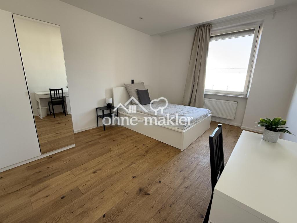 WG-Zimmer (Frisch renoviert) mit Balkon, Top-Ausstattung & Gemeinschafts-Lounge - Photo 4