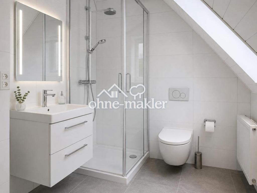 Gemütliche Dachgeschosswohnung mit Kamin, Terrasse und neuem Badezimmer in Sandesneben zu vermieten - Foto 3