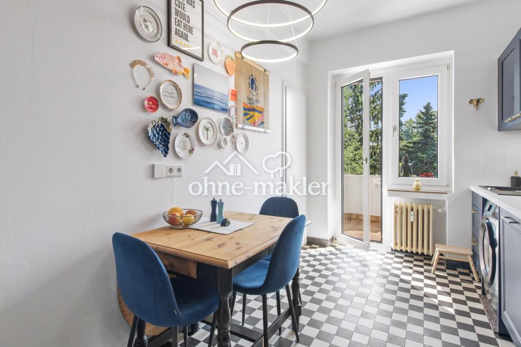 Ein Wohntraum im schönen Pempelfort! 2024 teilsanierte 2 Zimmer mit 2 Balkonen in edlem Altbau - Photo 5
