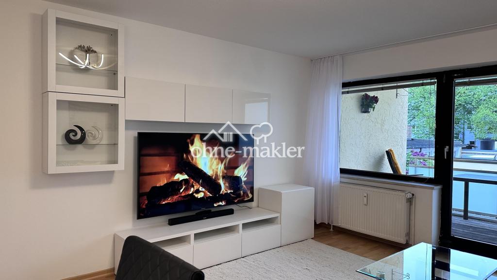 Neben der U-Bahn, Komplett möbliert, 3-Zimmer-Wohnung - Wohnen auf Zeit in Milbertshofen - Foto 1