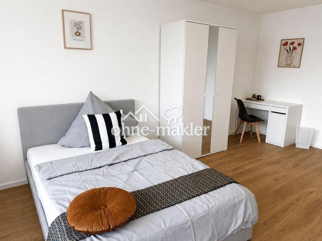 Erstbezug nach Sanierung – Modern möbliertes 1-Zimmer-Apartment mit Balkon in Top-Lage - Foto 3
