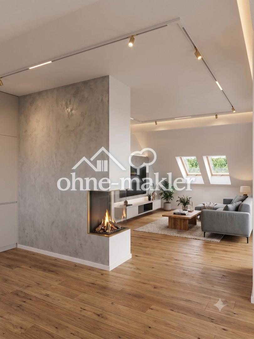 NEUBAU-Erstbezug: 2 Zimmer-Wohnung mit KLIMAANLAGE, EBK, Kamin & Balkon in Berlin-Spandau - Photo 2