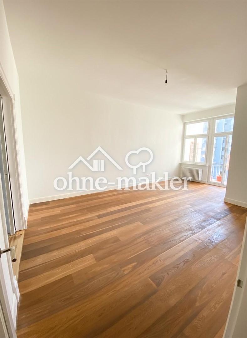 3-Zimmer-Wohnung, Altbau mit Balkon und Einbauküche in Frankfurt am Main - Foto 3