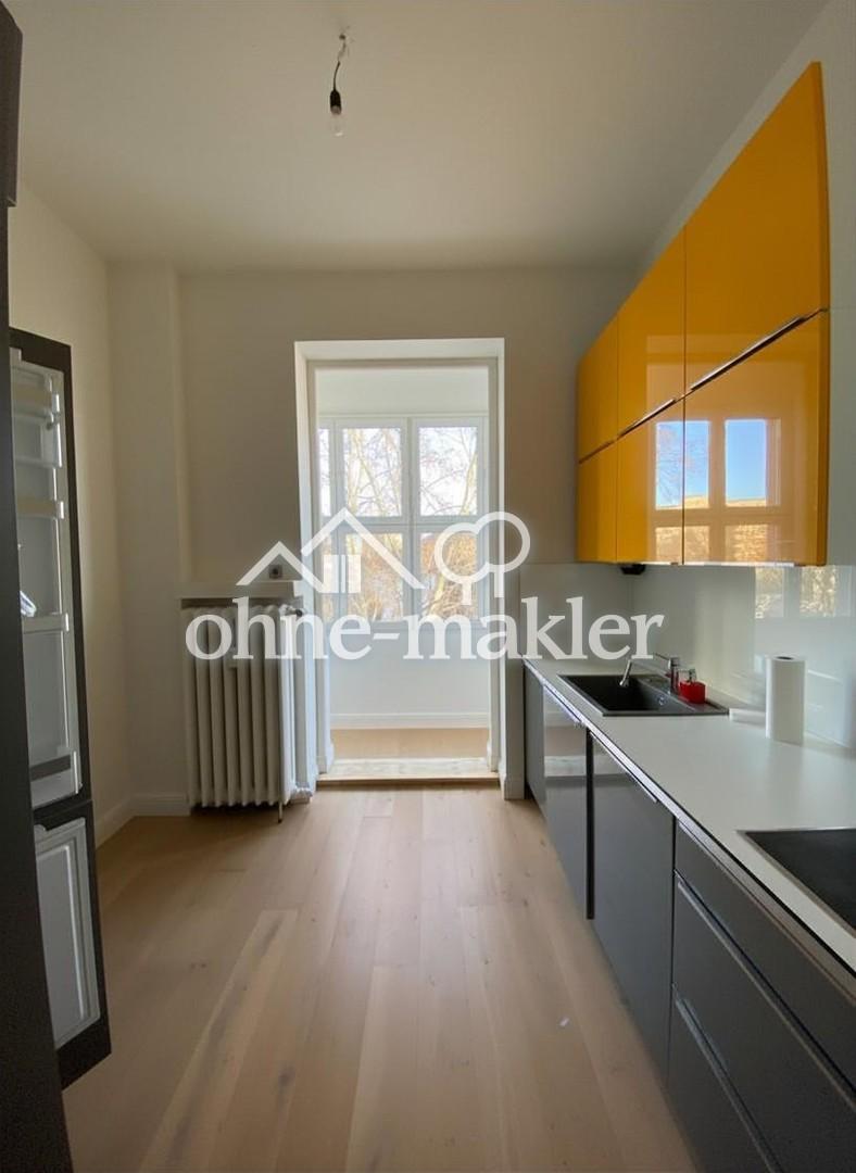 3-Zimmer-Wohnung, Altbau mit Balkon und Einbauküche in Frankfurt am Main - Foto 4