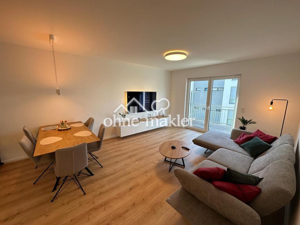 Hochwertig möblierte Neubauwohnung mit Bad en Suite & XXL-Tiefgarage - Photo 1