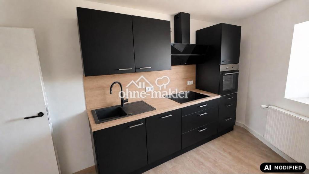 3-Raum DG-Wohnung mit neuer Einkauküche in Meerane - Erstbezug hochwertig saniert - Photo 1