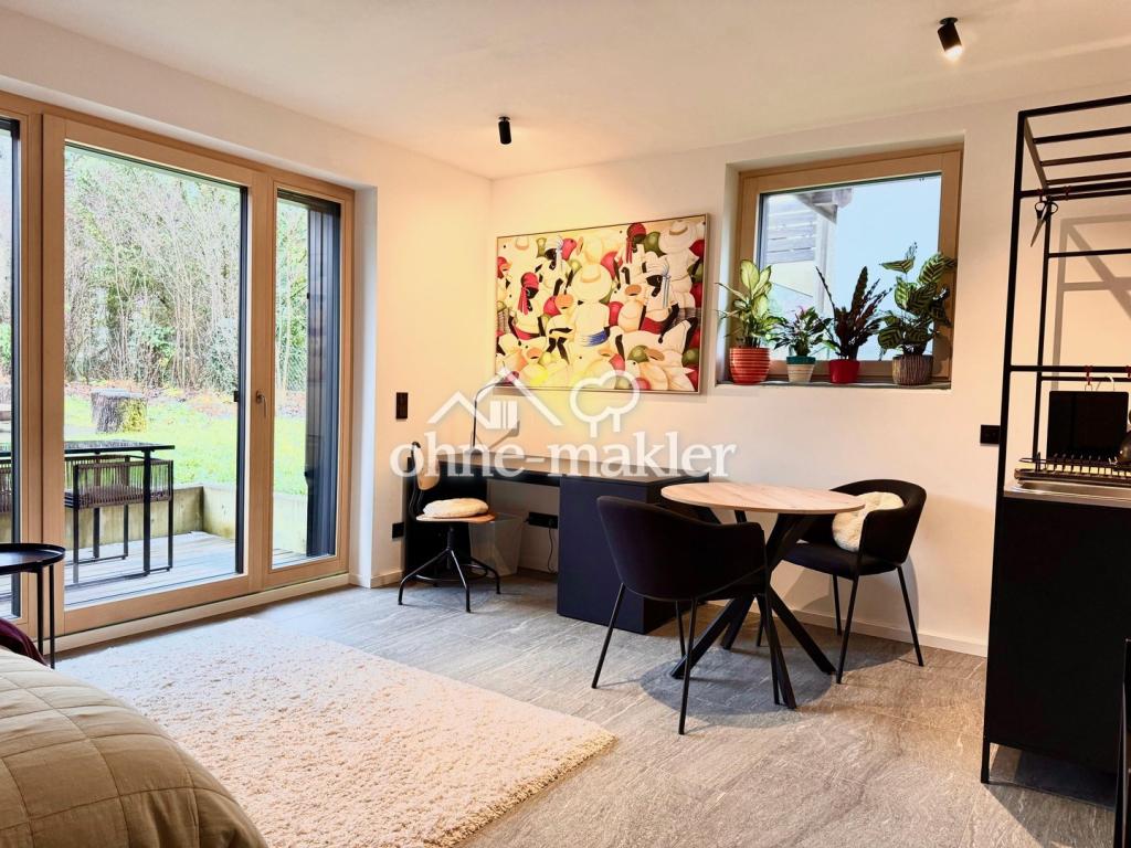 1-Zimmer-APP komplett ausgestattet, 1-room APP comfortably furnished, Munich Westpark, Metro U6 - Foto 2