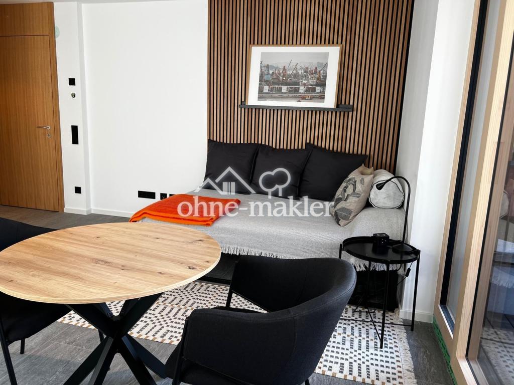 1-Zimmer-APP komplett ausgestattet, 1-room APP comfortably furnished, Munich Westpark, Metro U6 - Foto 1