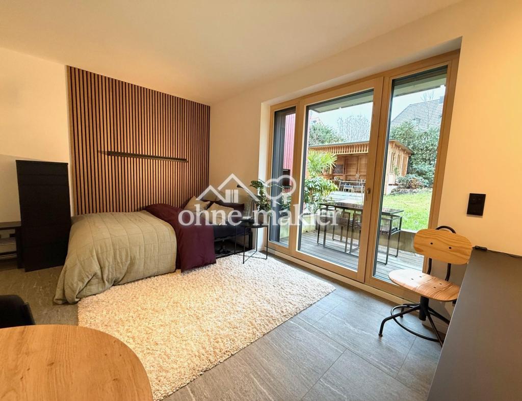 1-Zimmer-APP komplett ausgestattet, 1-room APP comfortably furnished, Munich Westpark, Metro U6 - Photo 3