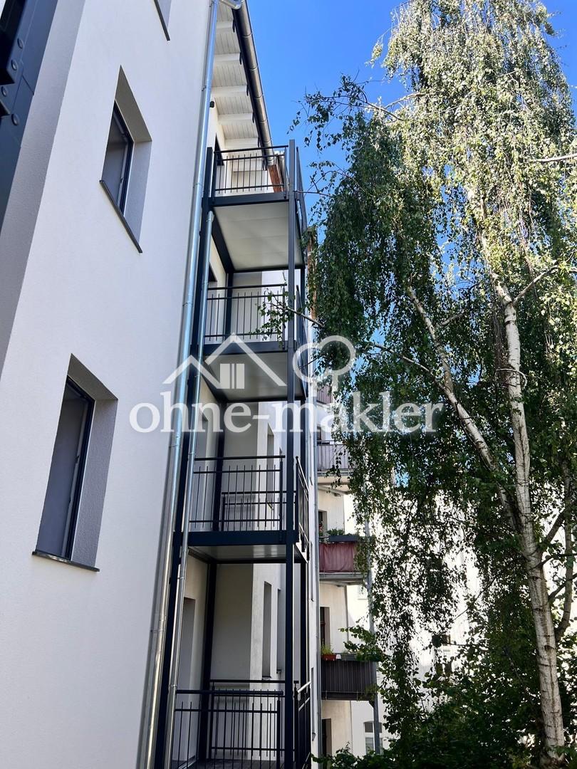 Erstbezug nach Sanierung! Moderne 2-Raum WE mit Balkon und EBK in südlicher Innenstadt - Foto 5