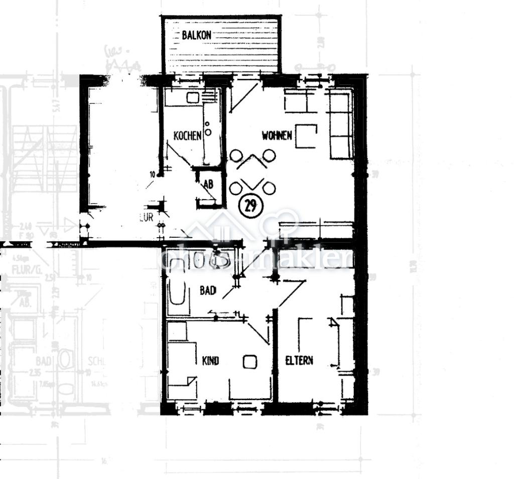 Großzügige 4-Zimmer-Wohnung mit Balkon in Magdeburg - Photo 5