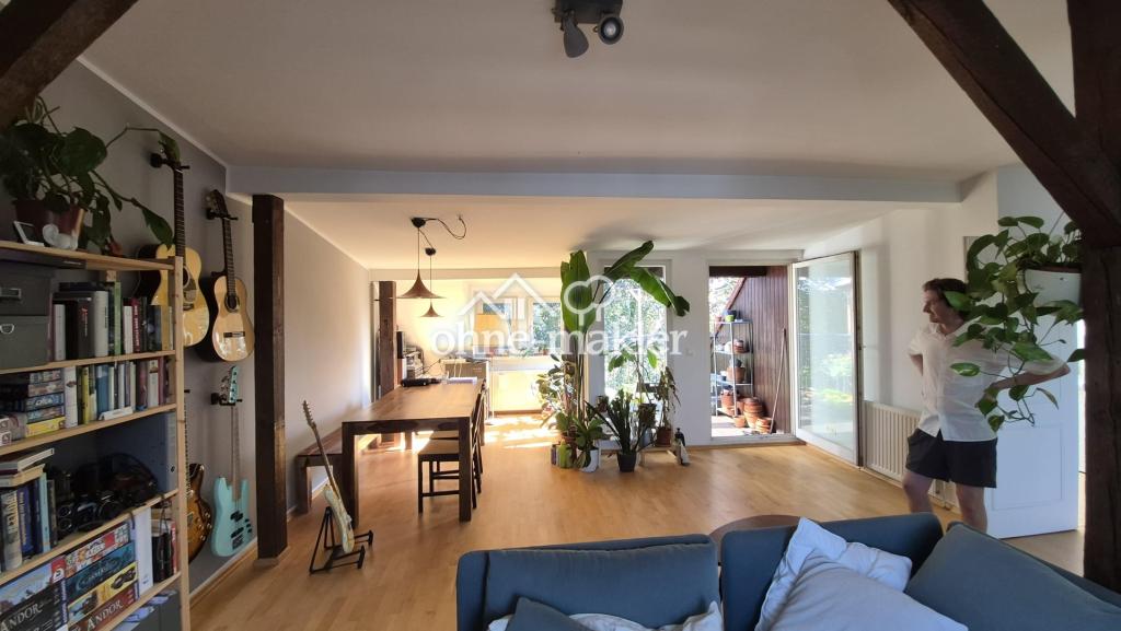 3 Zimmer-Wohnung mit Dachterasse, uneinsehbar und kühl, über den Dächern am UKE Eppendorf - Foto 1