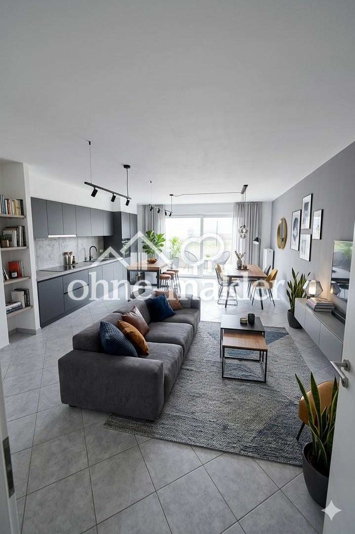 Barrierefreie 3-Zimmer EG-Wohnung mit Terrasse / A+ Energiewert - Photo 1