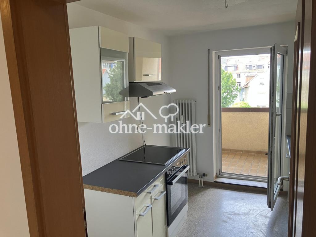 Ruhige und zentrale 2-Zimmer Wohnung mit Balkon im Herzen von Karlsruhe - Photo 1