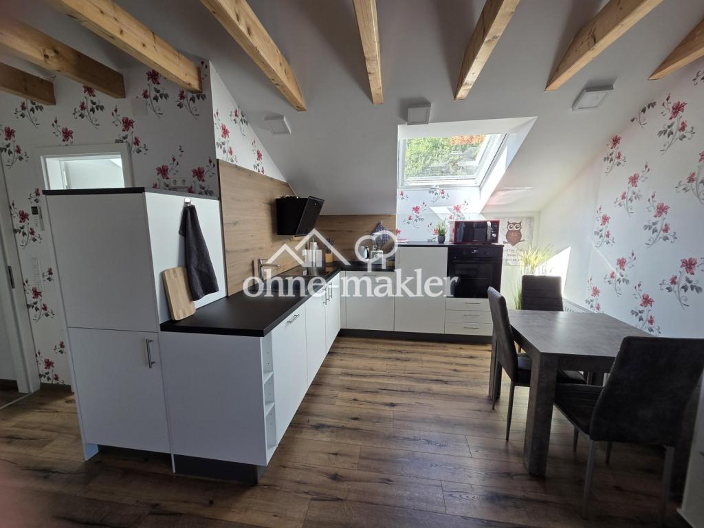Wohnen auf Zeit! - Appartement im Dachgeschoss, voll ausgestattet mit Klimaanlage - Foto 3