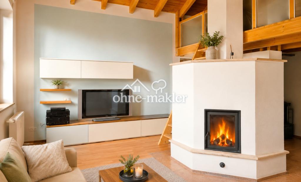 Exklusive Dachgeschosswohnung mit Galerie, Kamin und außergewöhnlichem Wohnambiente - Photo 1