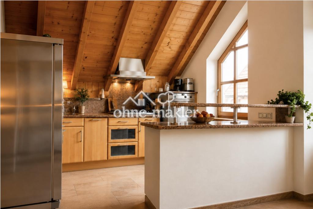Exklusive Dachgeschosswohnung mit Galerie, Kamin und außergewöhnlichem Wohnambiente - Photo 4