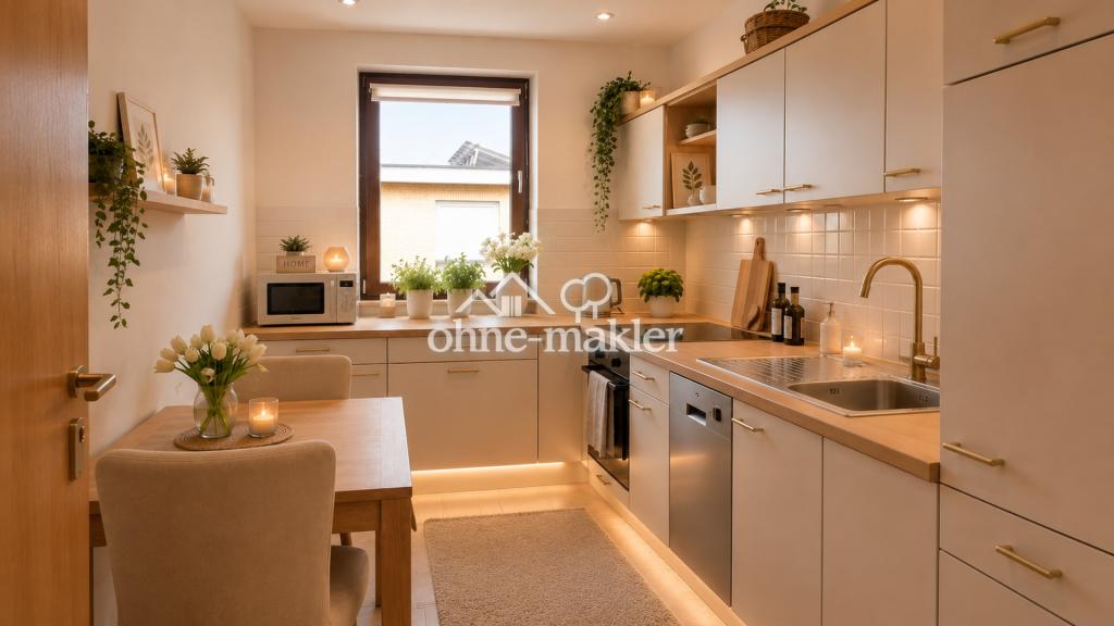 Frisch saniert, sofort verlieben: Helle 2-Zimmer-Wohnung mit neuer Küche, Fußbodenheizung und Balkon - Foto 4
