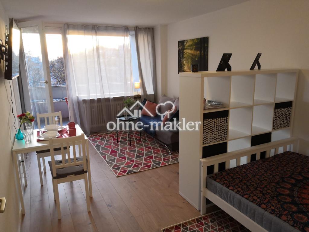 Schönes möbliertes City Apartment mit sonnigem Balkon - Foto 3
