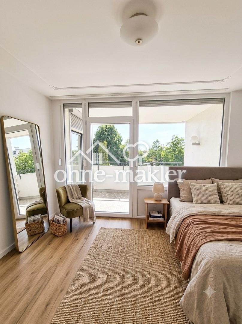 Erstbezug nach Sanierung: 2,5-Zimmer-Wohnung mit Multifunktionsraum, EBK, Südbalkon & TG-Stellplatz - Foto 5