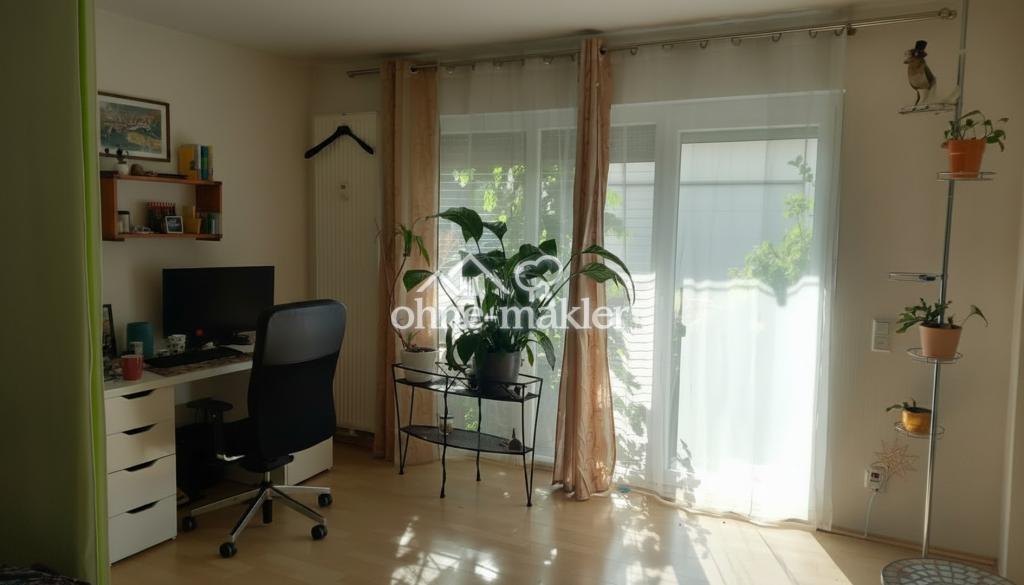 Schöne 2-Zimmer Souterrainwohnung mit Terrasse nähe Waldrand - Foto 1