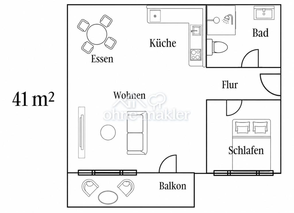 Erstbezug nahe Kö: 1,5-Zi.-Apartments mit neuer EBK, Balkon, Aufzug - Photo 5