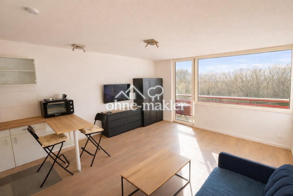 Lichtdurchflutetes, möbliertes Apartment mit Einbauküche, Internet & TG-Sellplatz in Offenbach - Foto 2
