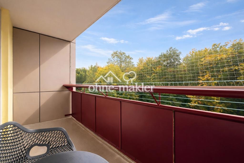 Lichtdurchflutetes, möbliertes Apartment mit Einbauküche, Internet & TG-Sellplatz in Offenbach - Foto 4