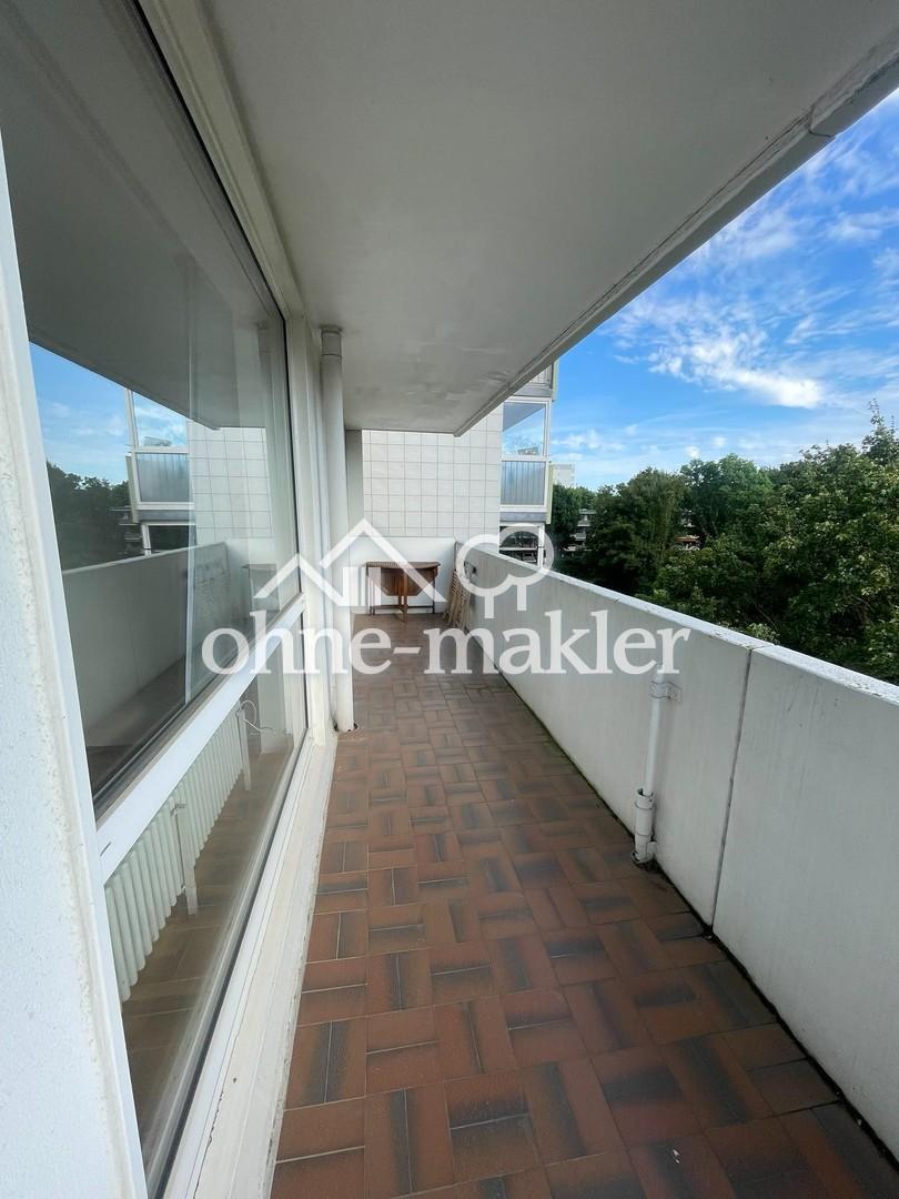 Sanierte 3-Zimmer-Wohnung mit Balkon & Blick ins Grüne auf den Kaarster See - Photo 5