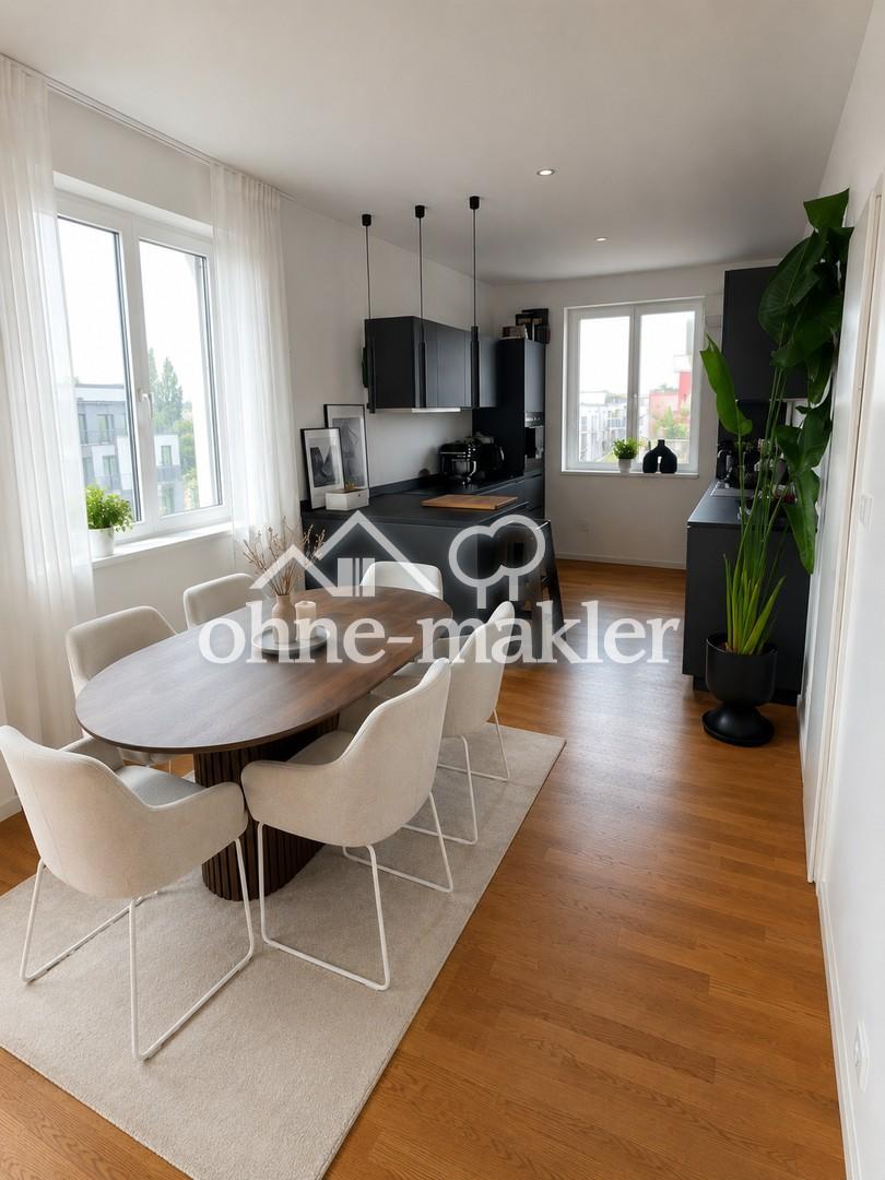 Penthouse-Wohnung mit Dachterasse, Klimaanlage, hochwertiger Einbauküche und Ankleide - Foto 2