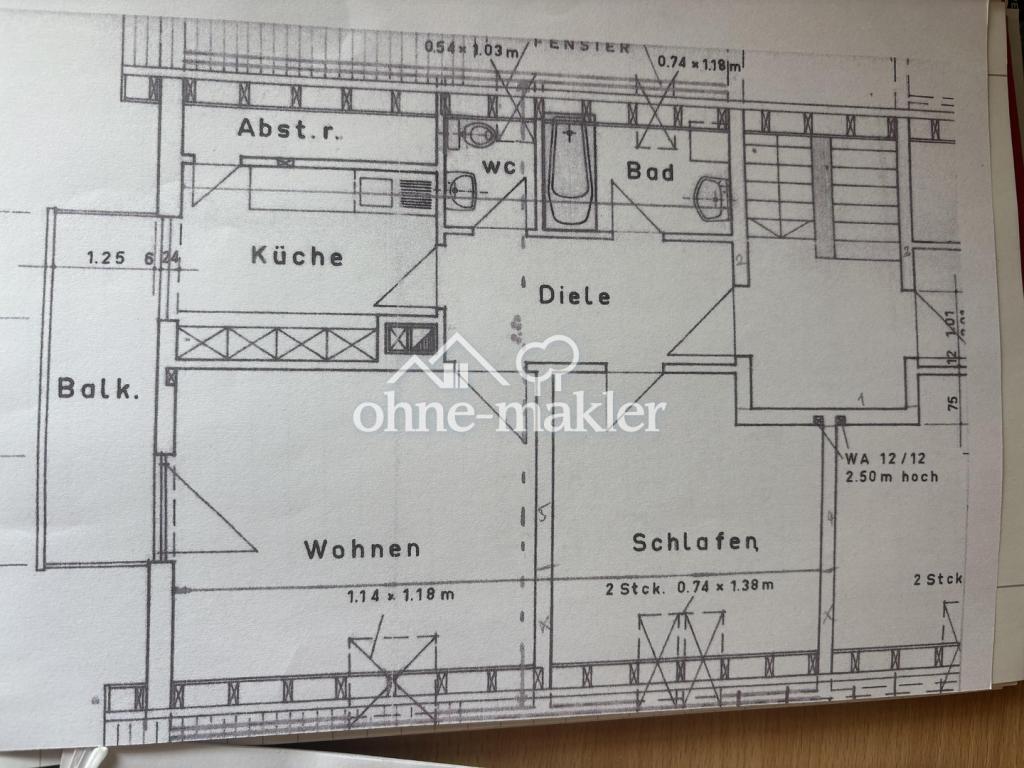 2 Zimmer Dachgeschoßwohnung mit Weitblick - Photo 1