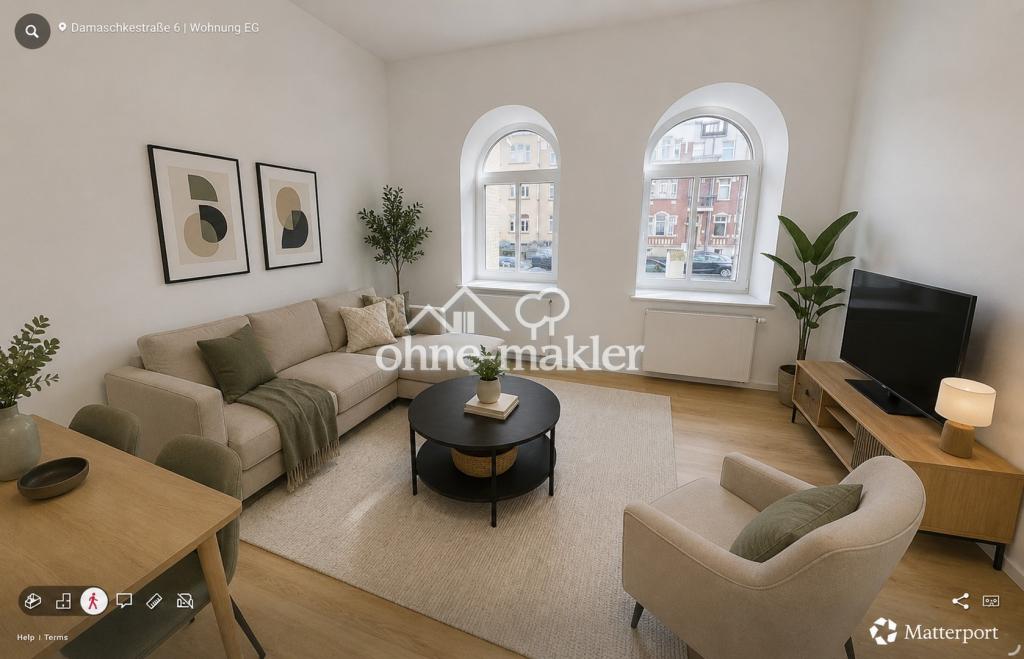 Erstbezug: Modernisierte, helle & zentrale Altbau-Wohnung (2 Zimmer, Hochparterre) - Photo 1