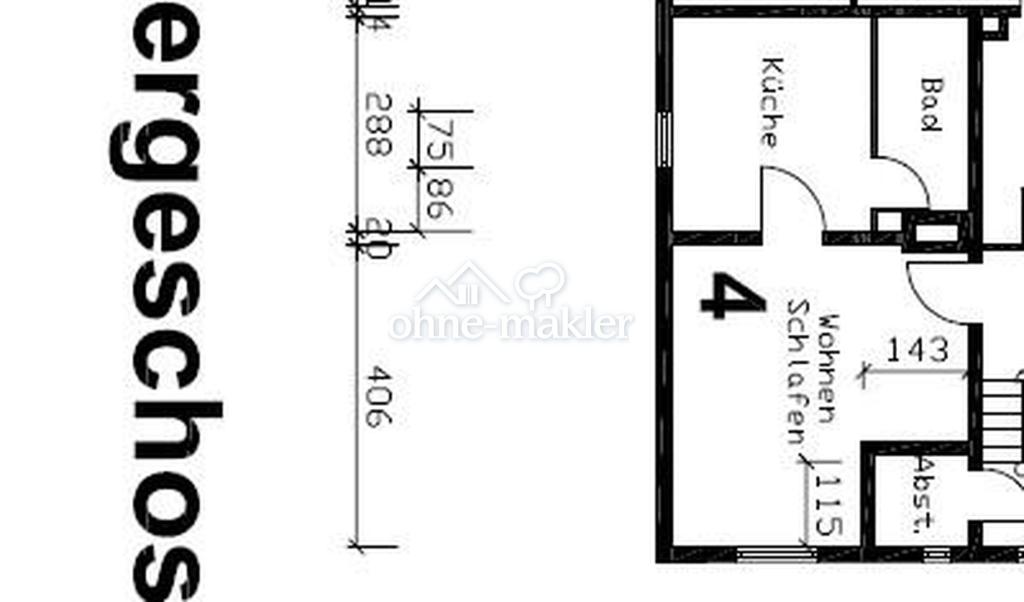 30qm Apartment mit Küche, Schrank und Bett - Photo 5