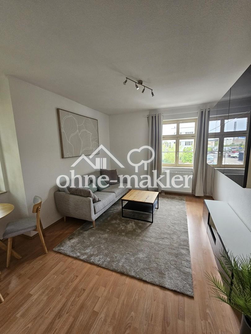 Voll Möblierte und stilvolle 2-Zimmer-Wohnung mit Balkon in Leipzig - Photo 2