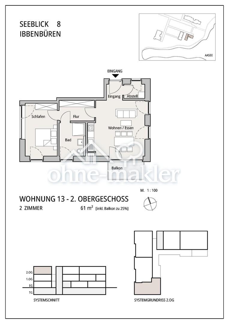 Neubau-Wohnung am Aasee - Photo 3