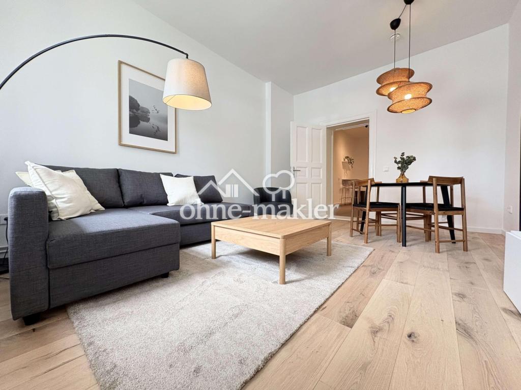 Helle und vollständig möblierte 3-Zimmer-Wohnung im Herzen von Berlin-Friedrichshain - Photo 2