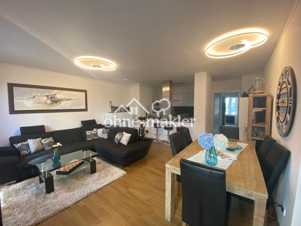 Wohnen am Rhein im Zollhafen – 2-Zimmer-Wohnung in den Schiffshäusern mit Rheinblick und Garten - Photo 1