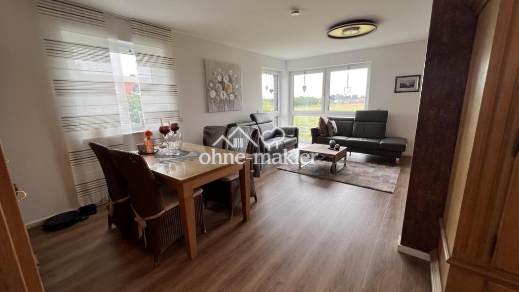 Teilmöblierte barrierearme 3 Zimmer Wohnung mit Balkon und Aufzug in ruhiger Lage - Photo 1