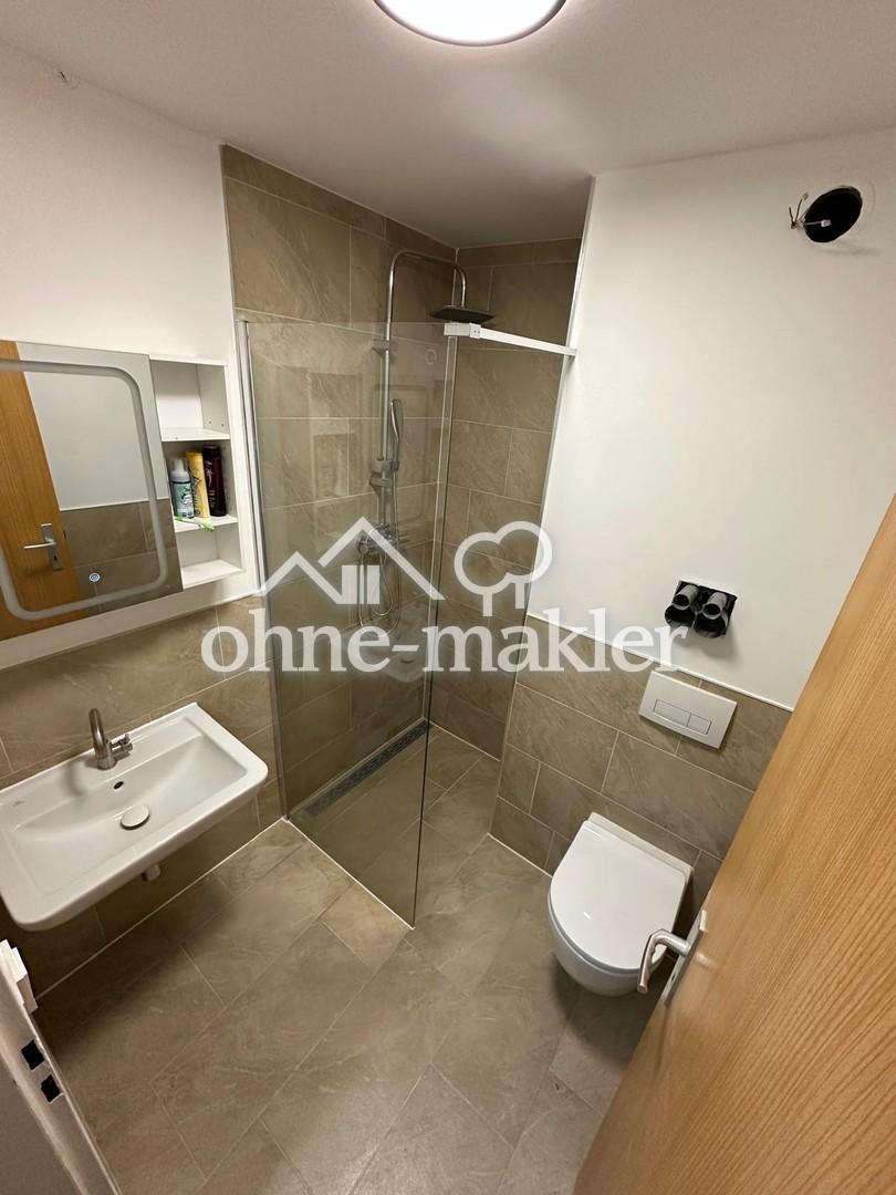 Voll möblierte 1 Zimmer Wohnung in zentraler Lage von Erlangen - Foto 4