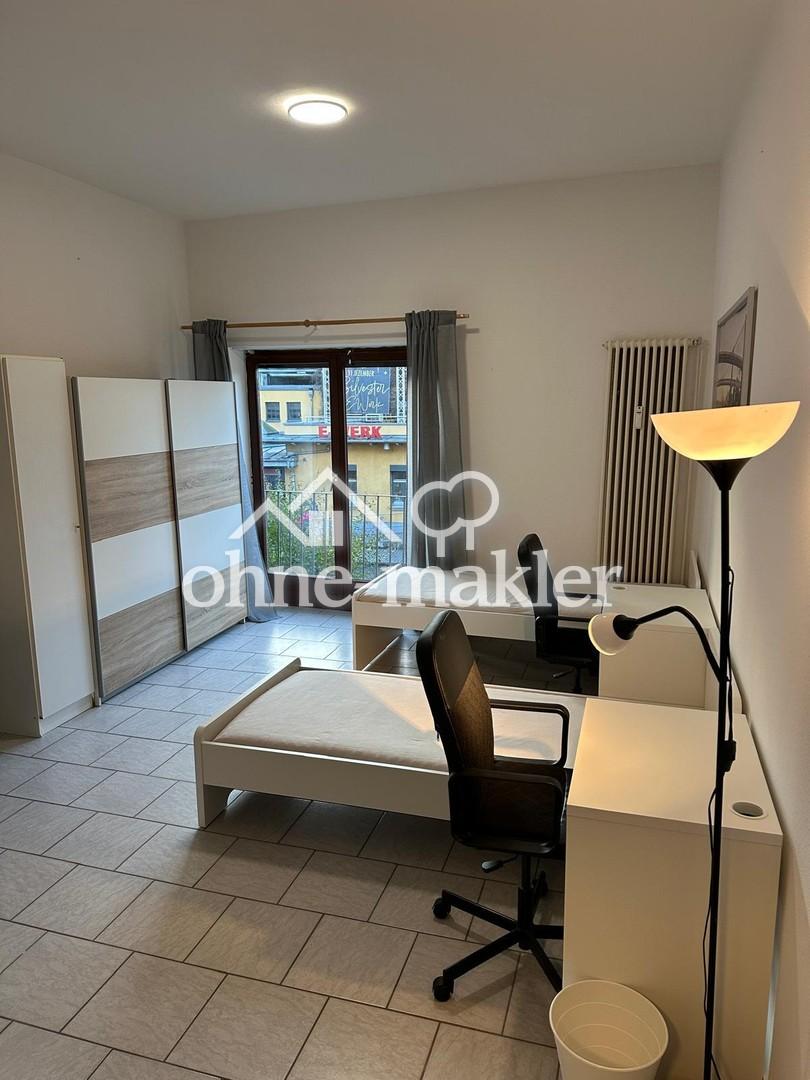 Voll möblierte 1 Zimmer Wohnung in zentraler Lage von Erlangen - Foto 2